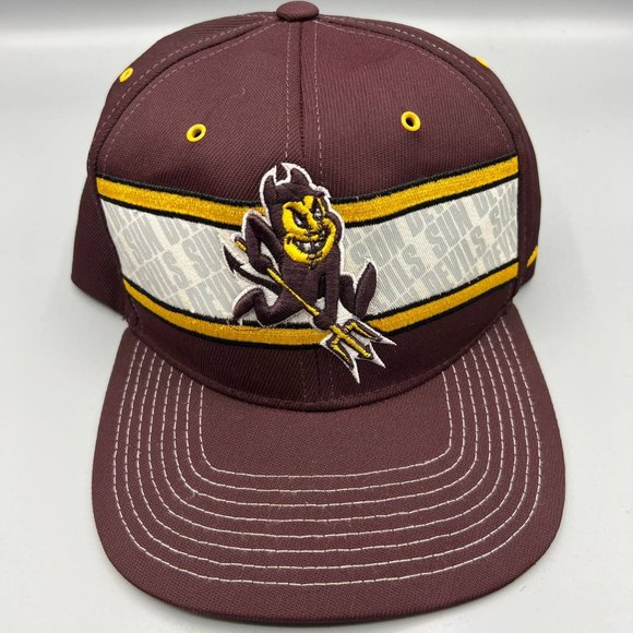Arizona‎ State Sun Devils NCAA Zephyr Hat Snap back Cap Brown Men - Picture 1 of 7